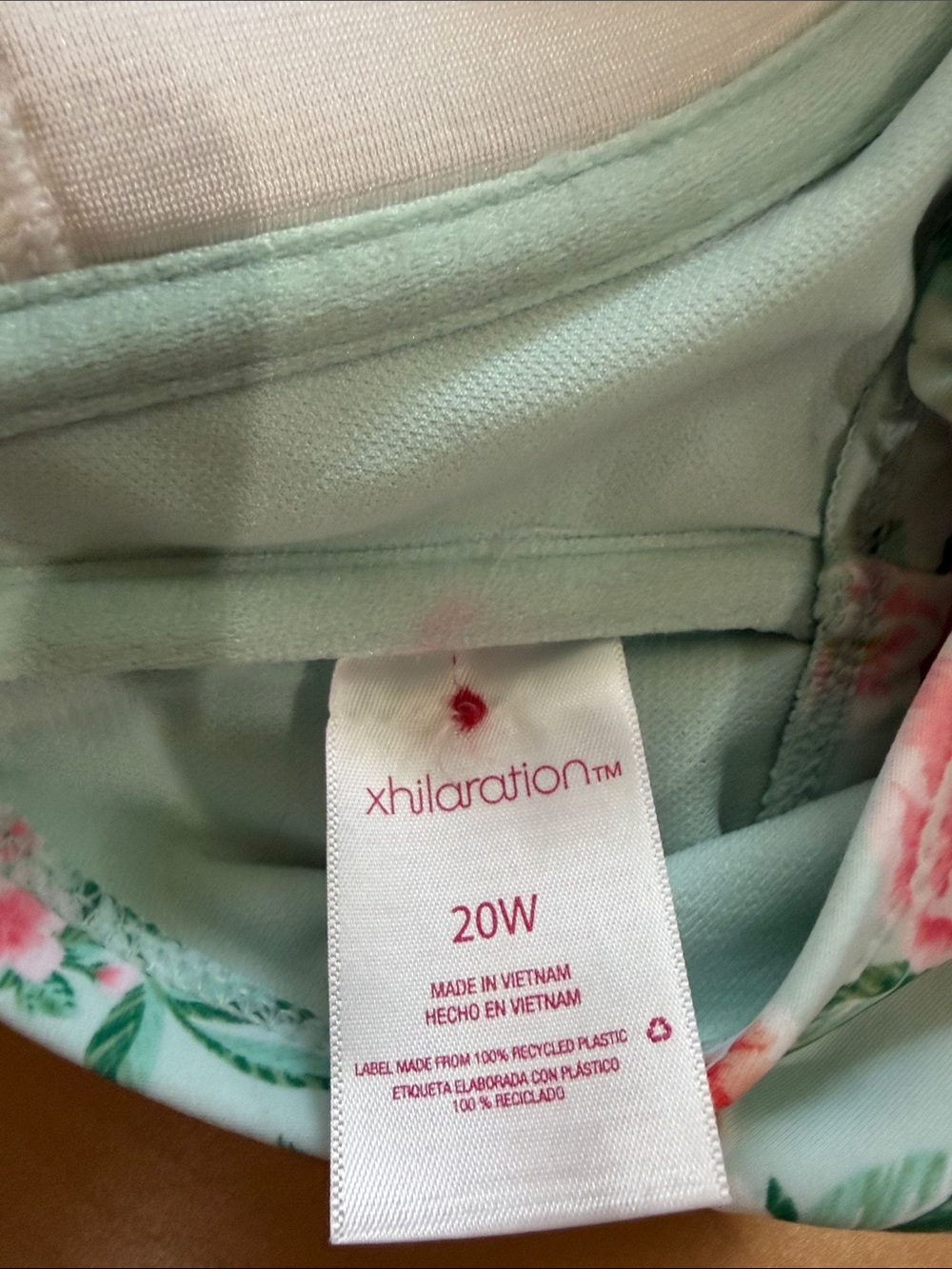 Xhilaration Mint Green Floral Bra Top
Size 20 W - Picture 3 of 4